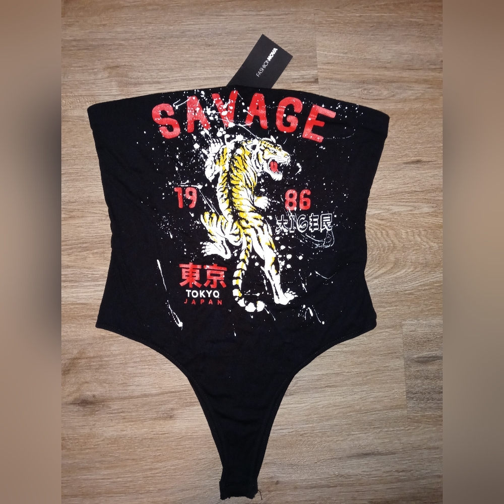 Fashion NovaTops/ Fashion Nova Bodysuits/ Elastano.